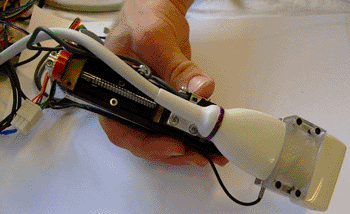 Image: The handheld, force-controlled ultrasound (Photo courtesy of MIT). Image: The handheld, force-controlled ultrasound (Photo courtesy of MIT).